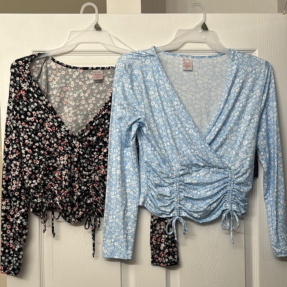 Floral Wrap Tops ❄️ XL